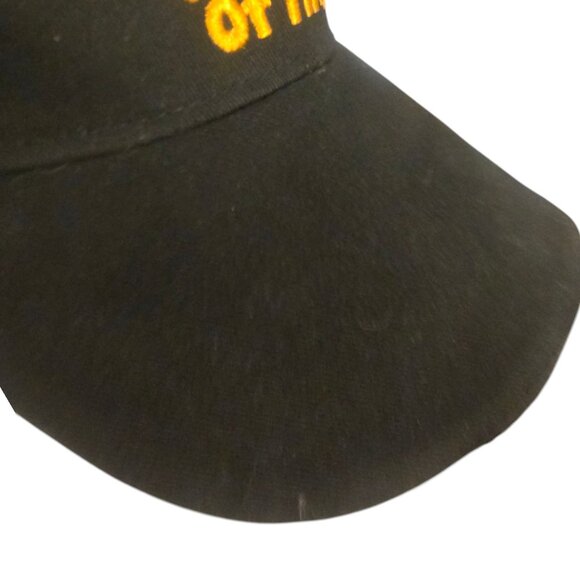 Disneys Animal Kingdom Baseball Cap King Of The Jungle Black Hat Adjustable - Picture 9 of 16